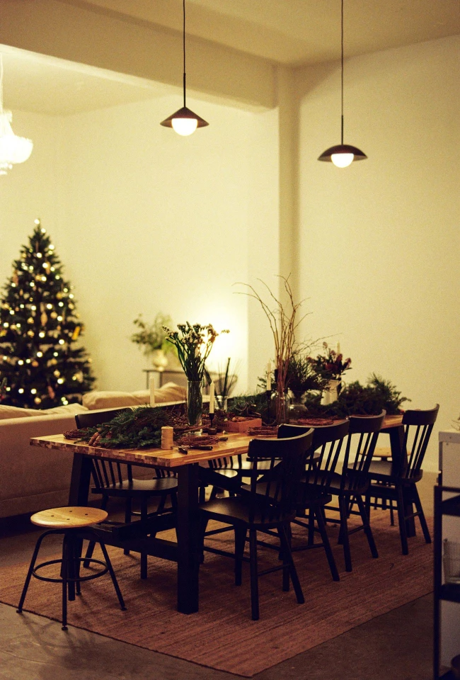 Interior Design Work by Table & Chairs